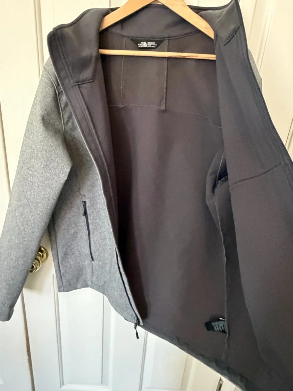 The North Face Men's Gray Lightweight Softshell Jacket